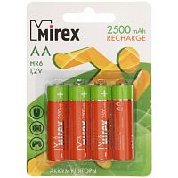 Аккумулятор Ni-MH Mirex HR6 / AA 2500mAh 1,2V 1 шт.