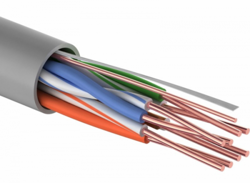 Кабель витая пара REXANT UTP 4PR 24AWG, CAT5e (бухта 305 м)