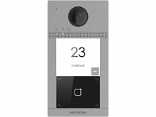 Вызывная панель одноабонентская DS-KV8113-WME1(B)/Surface