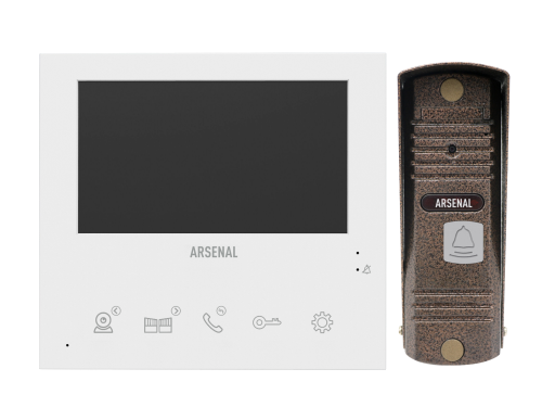 Комплект Arsenal Афина Pro (белый) + Триумф Pro (коричневый)