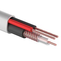 Кабель КВК-В-2+2x0,50 мм² (Cu/Cu) белый PROconnect