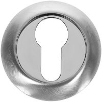 Накладка на цилиндр овальная, графит