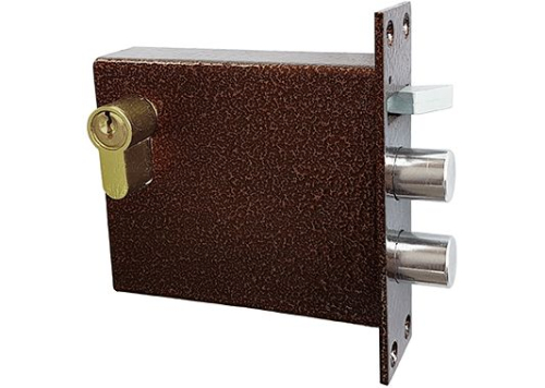 Замок врезной Полис 13