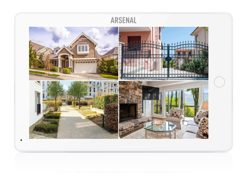 Видеодомофон Arsenal Шелтон 10 FHD TUYA DVR (черный) фото 2