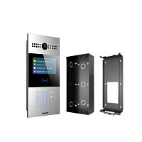 Вызывная панель многоабонентская Akuvox R28A In-Wall с коробкой для врезного монтажа в комплекте
