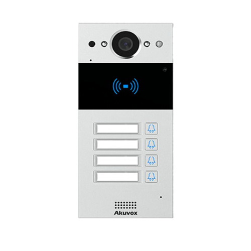 Вызывная панель многоабонентская Akuvox R20B On-Wall на 4 абонента