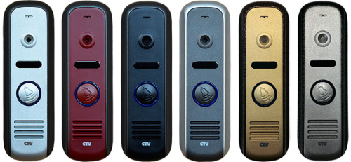 Вызывная панель CTV-D1000 HD с блоком управления замком (черный)