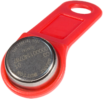 Ключ Tantos TS-1990A iButton TM (красный)