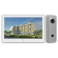 Комплект видеодомофона Tantos Prime HD SE (белый) + iLexa HD (никель)