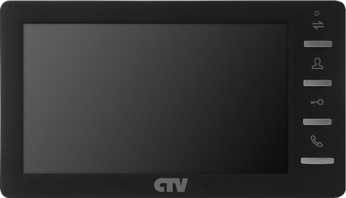 Видеодомофон CTV-M1701 Plus (черный)