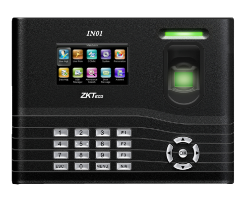 Терминал учета рабочего времени IN01-A