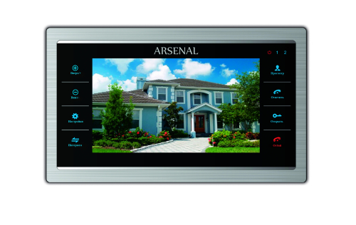 Видеодомофон Arsenal Селена (черный)