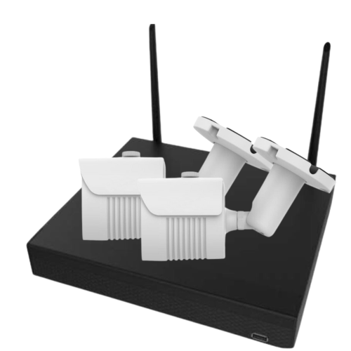 Комплект видеонаблюдения на 2 IP уличные  камеры Arsenal с разрешением 5 Мп