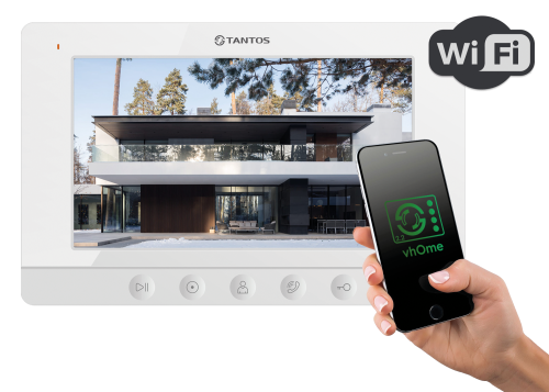 Видеодомофон Tantos Like HD Wi-Fi 