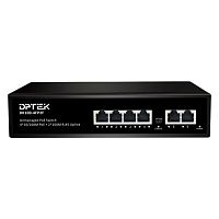 Коммутатор POE  4 DPTEK DK100-4FP2F-W