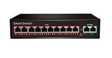 Коммутатор 10 POE+2 Uplink Port DK100-10FP2F