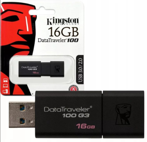 Флеш накопитель 16Gb Kingston Data USB 3.0