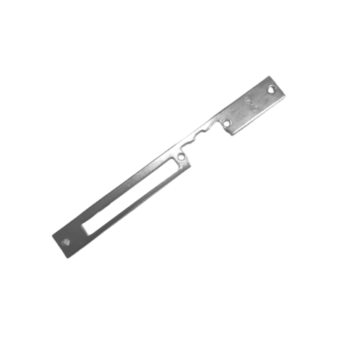 Планка ответная Elektra Plus SP2505-C (серебро) длинная для узких защелок