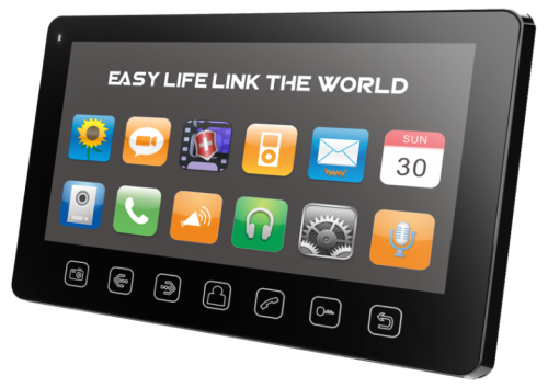 Видеодомофон Tantos PRIME SLIM (чёрный)