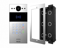 Вызывная панель многоабонентская Akuvox R20K In-Wall с коробкой для врезного монтажа в комплекте