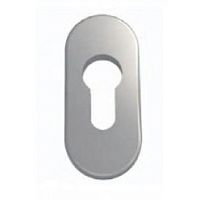 Накладка на цилиндр овальная, белый