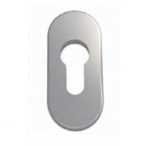 Накладка на цилиндр овальная, белый