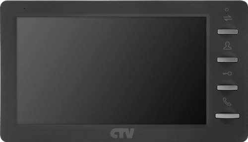 Видеодомофон CTV-M1701 Plus (графит)