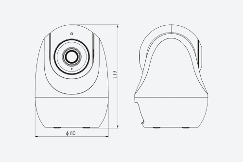 Видеокамера IP 4Mp Tiandy TC-H342N 9IA-4 (4.0mm) фото 2