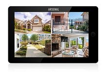 Видеодомофон Arsenal Шелтон 10 FHD TUYA DVR (черный)