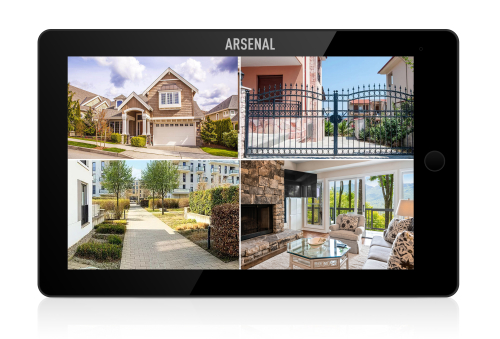 Видеодомофон Arsenal Шелтон 10 FHD TUYA DVR (черный)