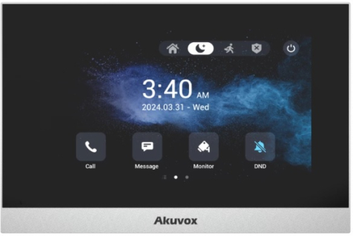 Видеодомофон Akuvox C316S (серебро) фото 2
