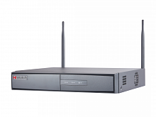 Видеорегистратор IP  4 канала Wi-Fi HiWatch DS-N304W (B)