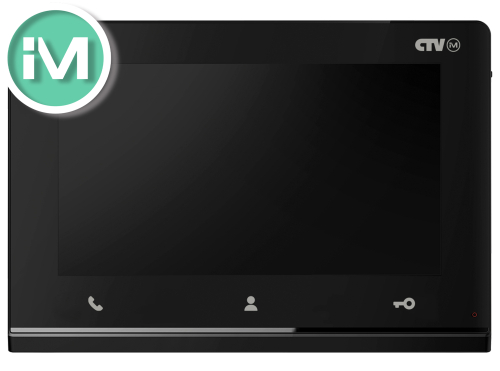 Видеодомофон CTV-iM720 Hello 7 FHD (черный)