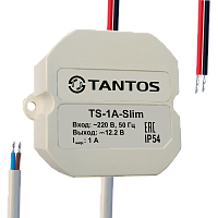 Блок питания 12В 1А Tantos TS-1A-U-Slim